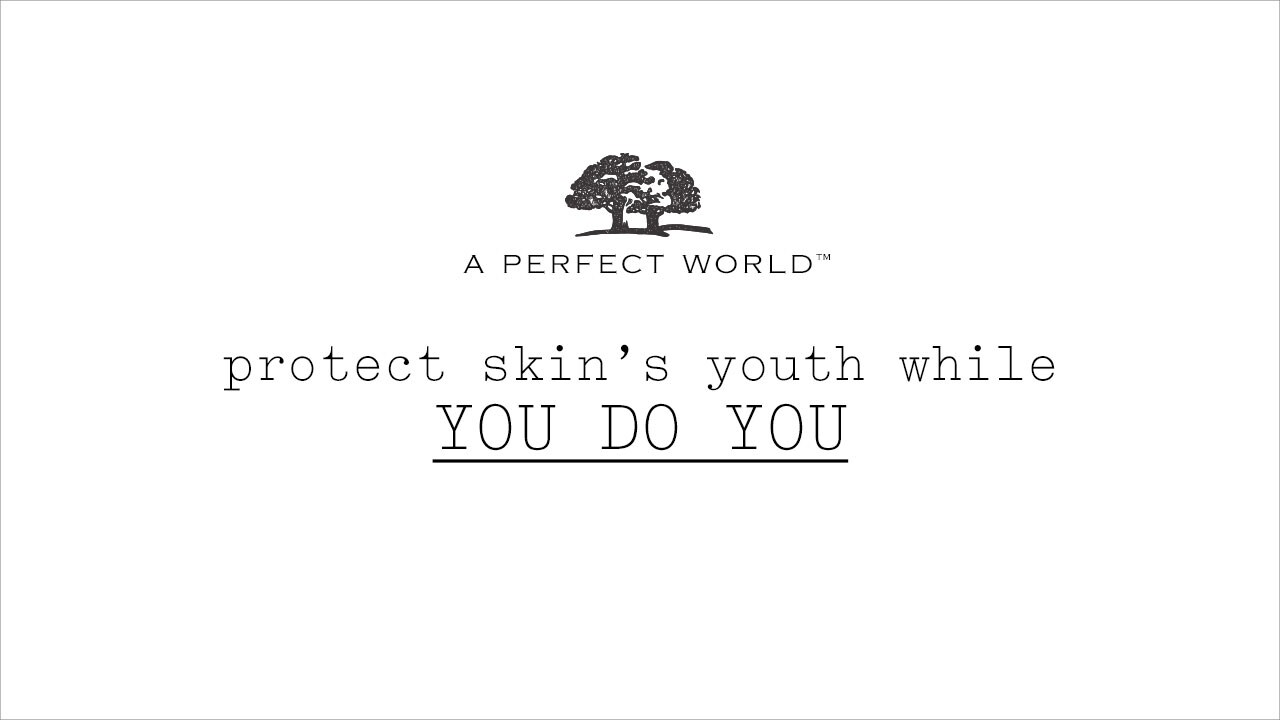 A perfect world protects skin, a slide in a video of user feedback on origin's perfect world product